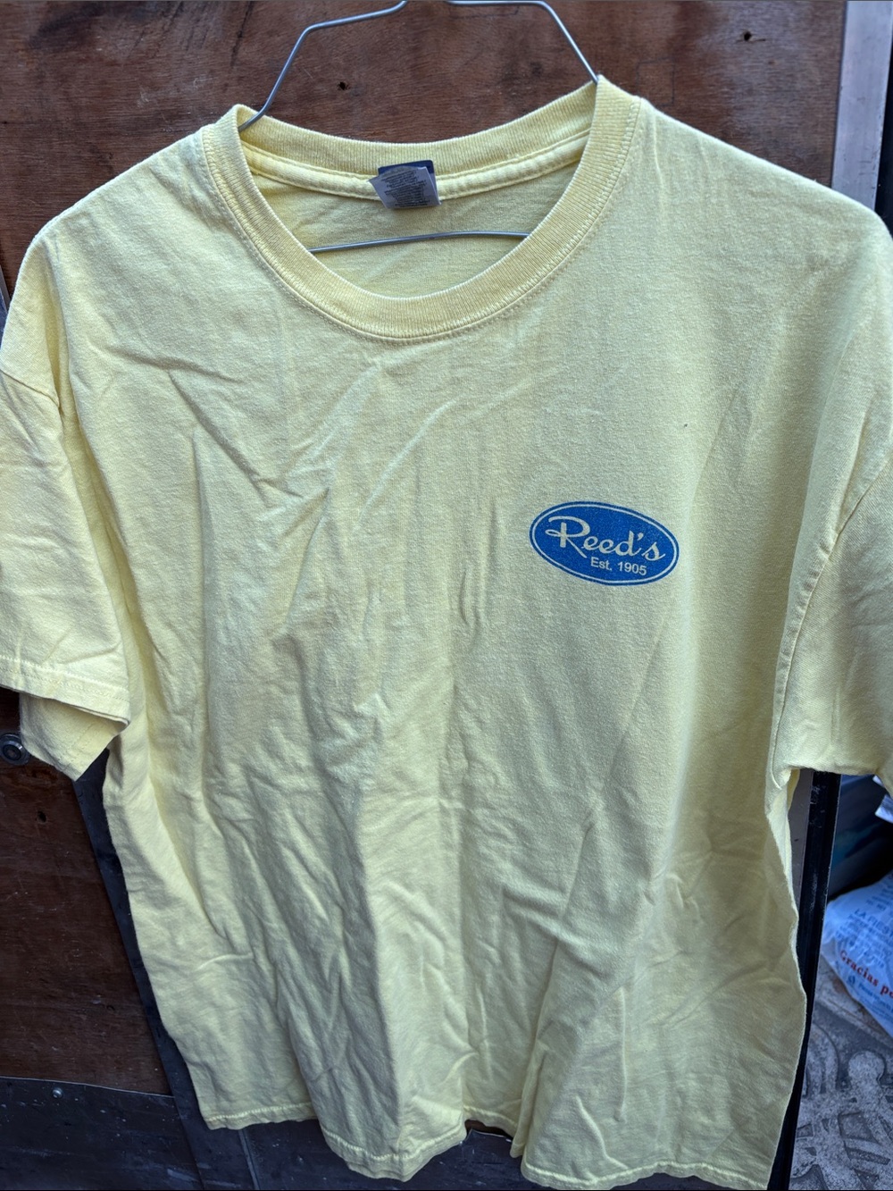 Yellow Logo T-Shirt - Men's Casual Tee